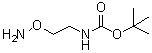 structure of CAS# 75051-55-7, (2-氨基氧乙基)氨基甲酸叔丁酯