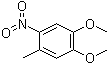 structure of CAS# 7509-11-7, 4,5-二甲氧基-2-硝基甲苯