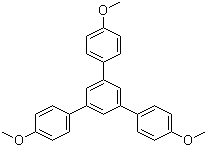 structure of CAS# 7509-20-8, 1,3,5-Tris(4-methoxyphenyl)benzene