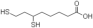 structure of CAS# 7516-48-5, (+/-)-Dihydrolipoic acid