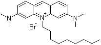 structure of CAS# 75168-11-5, 10-壬基吖啶橙溴化物