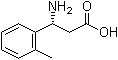 structure of CAS# 752198-38-2, (R)-3-氨基-3-(2-甲基苯基)丙酸
