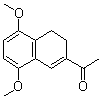 CAS 登录号：75251-98-8, 2-乙酰基-5,8-二甲氧基-3,4-二氢萘