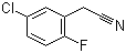 structure of CAS# 75279-54-8, 5-Chloro-2-fluorophenylacetonitrile
