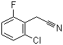 structure of CAS# 75279-55-9, 2-Chloro-6-fluorobenzyl cyanide