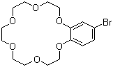 structure of CAS# 75460-28-5, 4-Bromobenzo-18-crown-6