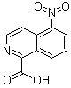 CAS # 75795-40-3, 5-Nitroisoquinoline-1-carboxylic acid, NSC 142685