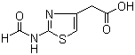 CAS # 75890-68-5, 2-Formamidothiazol-4-acetic acid, 2-(2-Formylaminothiazol-4-yl) acetic acid, 2-(Formylamino)-4-thiazoleacetic acid