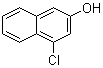 structure of CAS# 75907-51-6, 4-Chloro-2-naphthol
