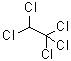 structure of CAS# 76-01-7, Pentachloroethane