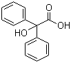 CAS # 76-93-7, Benzilic acid, Diphenylglycolic acid, 2-Hydroxy-2,2-diphenylacetic acid