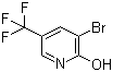 structure of CAS# 76041-73-1, 3-溴-2-羟基-5-三氟甲基吡啶
