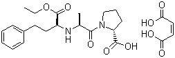structure of CAS# 76095-16-4, Enalapril maleate