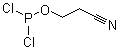 structure of CAS# 76101-30-9, 2-Cyanoethyl phosphorodichloridite