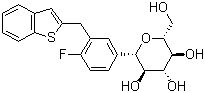 structure of CAS# 761423-87-4, Ipragliflozin