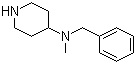 structure of CAS# 76167-62-9, 4-(N-甲基-N-苄基)氨基哌啶