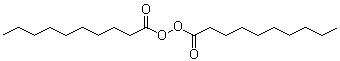 structure of CAS# 762-12-9, 双(1-氧代癸基)过氧化物