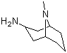 structure of CAS# 76272-56-5, 内向-3-氨基-9-甲基-9-氮杂双环[3,3,1]壬烷