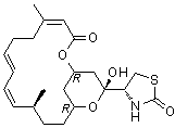 structure of CAS# 76343-93-6, Latrunculin A