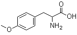 CAS # 7635-29-2, O-Methyl-DL-tyrosine, 4-Methoxyphenylalanine, DL-4-Methoxyphenylalanine, DL-o-Methyltyrosine, NSC 10113
