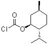 structure of CAS# 7635-54-3, (+)-薄荷基氯甲酸酯