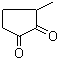 structure of CAS# 765-70-8, 3-Methyl-1,2-cyclopentanedione