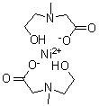 CAS # 76625-10-0, N-(2-Hydroxyethyl)-N-methylglycine nickel complex
