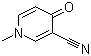 CAS 登录号：767-98-6, Mallorepine, 1,4-二氢-1-甲基-4-氧代-3-吡啶甲腈