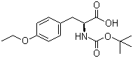 structure of CAS# 76757-91-0, Boc-O-ethyl-L-tyrosine