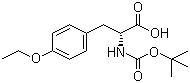 structure of CAS# 76757-92-1, Boc-O-ethyl-D-tyrosine