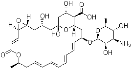 structure of CAS# 7681-93-8, 纳他霉素