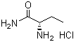 CAS # 7682-20-4, L-2-Aminobutanamide hydrochloride, (S)-2-Aminobutyramide hydrochloride