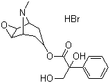 structure of CAS# 76822-34-9, 樟柳碱氢溴酸盐