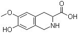 CAS # 76824-93-6, 1,2,3,4-Tetrahydro-7-hydroxy-6-methoxy-3-isoquinolinecarboxylic acid