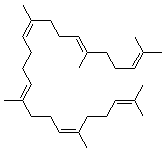 structure of CAS# 7683-64-9, 角鲨烯