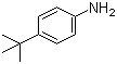 structure of CAS# 769-92-6, 4-tert-Butylaniline