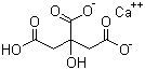 structure of CAS# 7693-13-2, Calcium citrate