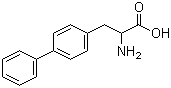 structure of CAS# 76985-08-5, 4-苯基-DL-苯丙氨酸