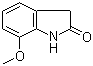 structure of CAS# 7699-20-9, 7-Methoxyoxindole