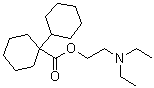 CAS # 77-19-0, [Bicyclohexyl]-1-carboxylic acid 2-(diethylamino)ethyl ester, Bentyl, Bentylol, Dicyclomine, Dicycloverin, Dicycloverine, Diocyl, Wyovin