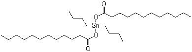 structure of CAS# 77-58-7, 二月桂酸二丁基锡