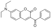 structure of CAS# 77016-78-5, 3-Benzoyl-7-diethylaminocoumarin
