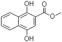 structure of CAS# 77060-74-3, Methyl 1,4-dihydroxy-2-naphthoate