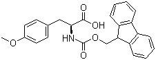 structure of CAS# 77128-72-4, Fmoc-4-Methoxy-L-phenylalanine