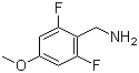 structure of CAS# 771573-20-7, 2,6-Difluoro-4-methoxybenzylamine