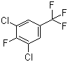 structure of CAS# 77227-81-7, 3,5-Dichloro-4-fluorobenzotrifluoride