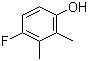 structure of CAS# 77249-34-4, 4-Fluoro-2,3-dimethylphenol