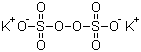 structure of CAS# 7727-21-1, Potassium persulfate