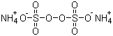 structure of CAS# 7727-54-0, 过氧化硫酸铵