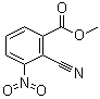 structure of CAS# 77326-46-6, 2-氰基-3-硝基苯甲酸甲酯